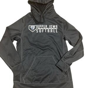 Upper Iowa University Softball Women's Hoodie Black Small